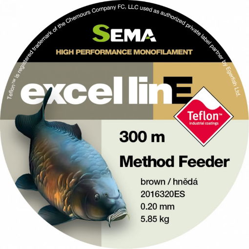 Sema Method Feeder Teflon 300m 0.22mm 6.10kg