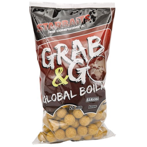 Image sur StarBaits Global Boilie Banana Cream 1kg 20mm