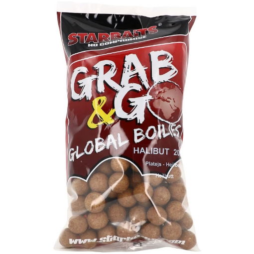 Obrázek Starbaits Global Boilie Halibut 1kg 20mm