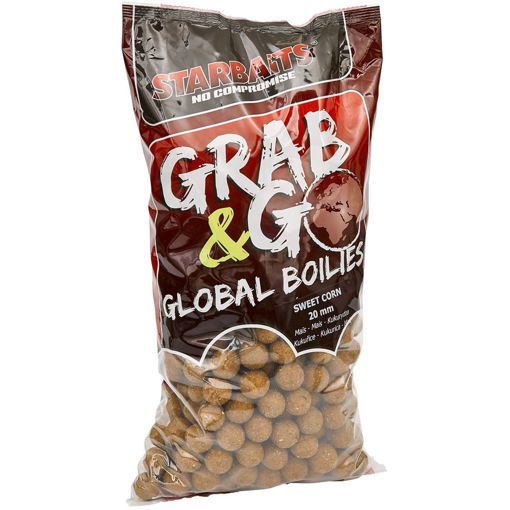 Bild von Starbaits Global Boilie Sweet Corn 2.5kg 20mm