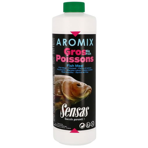 Sensas Aromix Gros Poissons Fish Meal 500ml (Ryba)