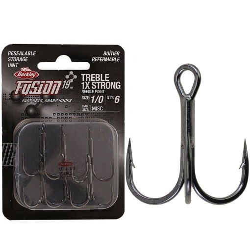 Berkley Fusion19 Treble 1x Hooks #2