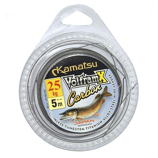 Bild von Kamatsu Volfram X Carbon Leader Spool 5m 25kg