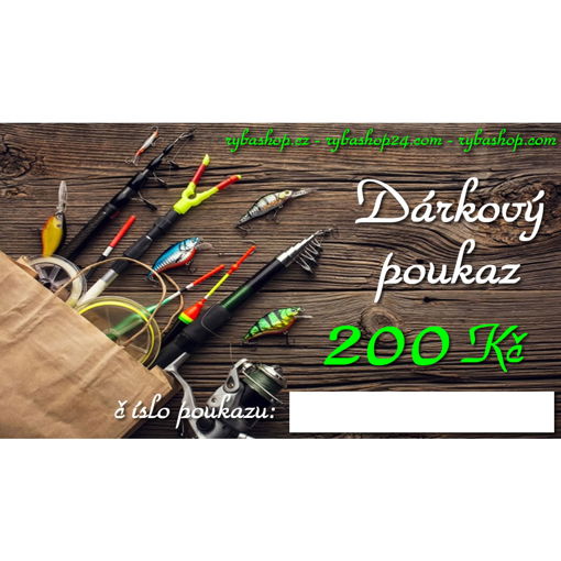 Dárkový poukaz 200 Kč elektronický